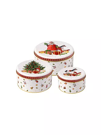 VILLEROY & BOCH | Gebäckdosen Set 3tlg WINTER COLLAGE | 